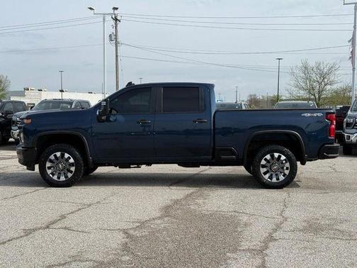 Northsky Blue Metallic 2021 Chevrolet Silverado 2500 Custom