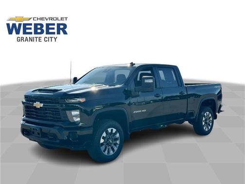 Black 2026 Chevrolet Silverado 2500 Custom