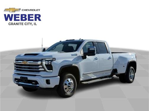 Summit White / White 2026 Chevrolet Silverado 3500 High Country
