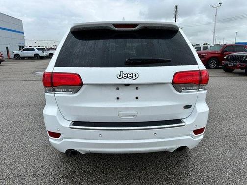 Bright White Clearcoat 2017 Jeep Grand Cherokee Overland
