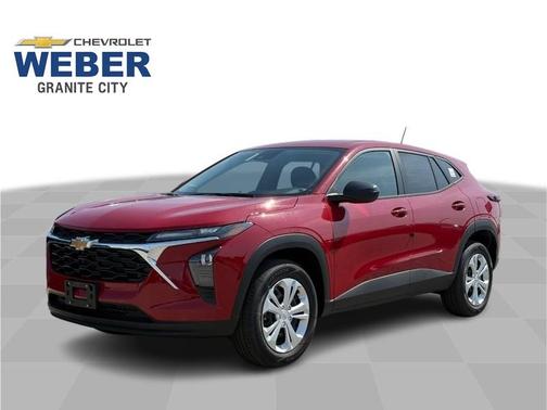 Red 2026 Chevrolet Trax LS