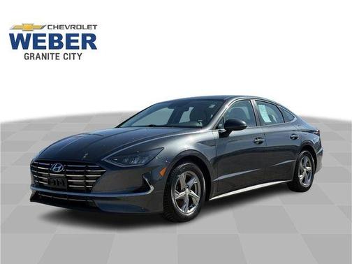 Portofino Gray 2023 Hyundai SONATA SE
