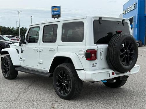 Bright White Clearcoat 2021 Jeep Wrangler Unlimited 4xe Sahara