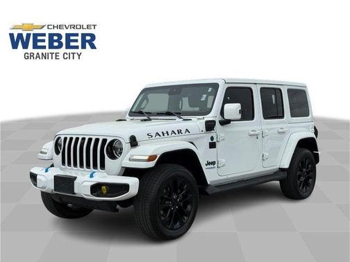 Bright White Clearcoat 2021 Jeep Wrangler Unlimited 4xe Sahara