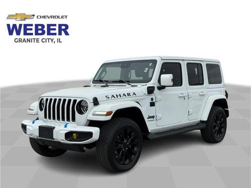 Bright White Clearcoat 2021 Jeep Wrangler Unlimited 4xe Sahara