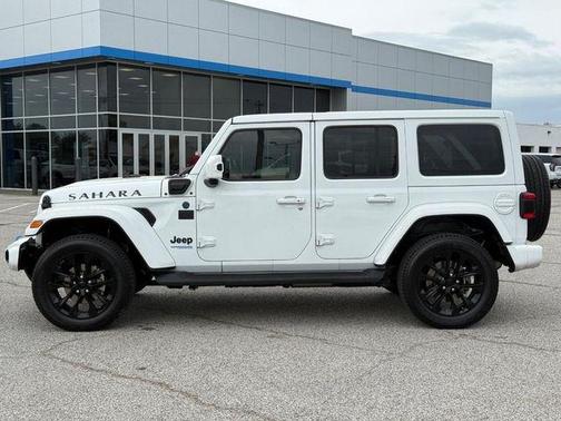 Bright White Clearcoat 2021 Jeep Wrangler Unlimited 4xe Sahara
