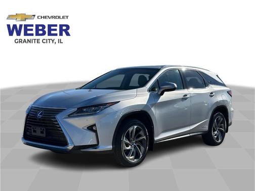 Silver 2018 Lexus RX 450hL Luxury