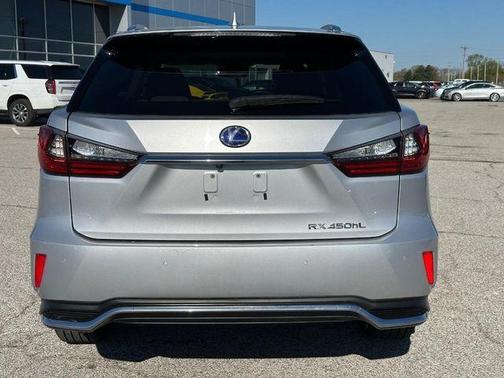 Silver 2018 Lexus RX 450hL Luxury