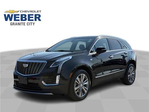 Stellar Black Metallic 2025 Cadillac XT5 Premium Luxury