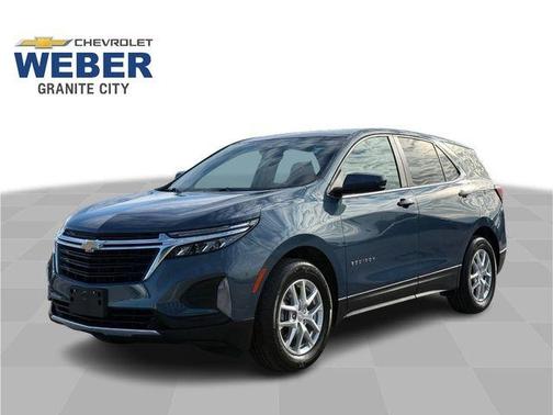 Lakeshore Blue Metallic 2024 Chevrolet Equinox LT