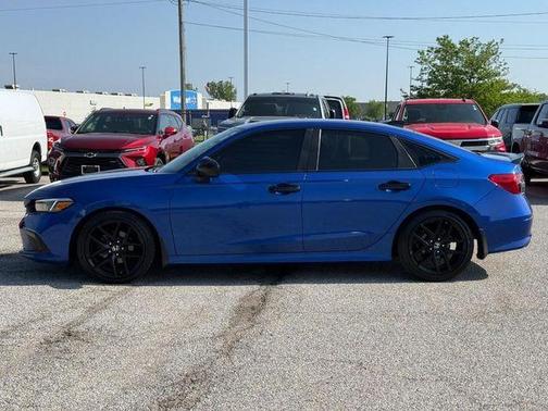 Blue 2022 Honda Civic Sport