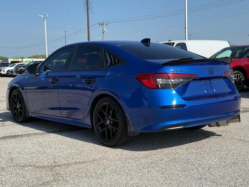 Blue 2022 Honda Civic Sport
