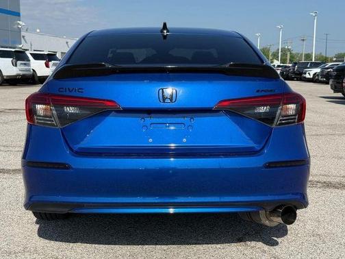 Blue 2022 Honda Civic Sport