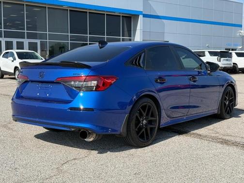Blue 2022 Honda Civic Sport