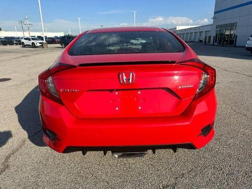 Red 2019 Honda Civic Sport