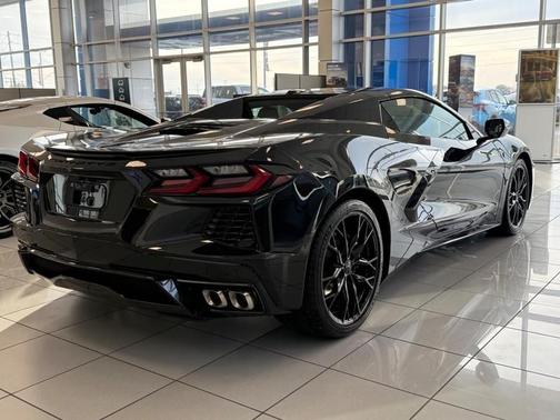 Black 2026 Chevrolet Corvette Stingray w/1LT