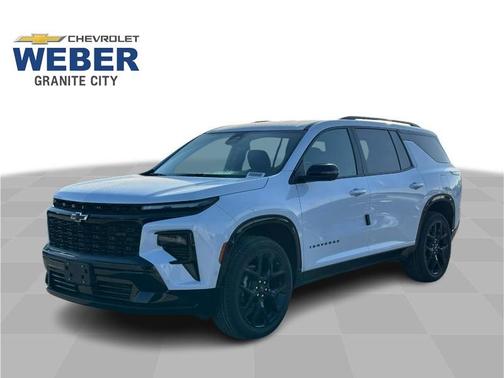 White Tri-Coat 2026 Chevrolet Traverse RS