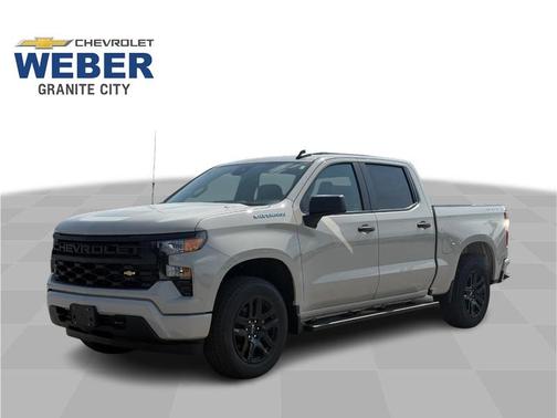 White Sand 2026 Chevrolet Silverado 1500 Custom