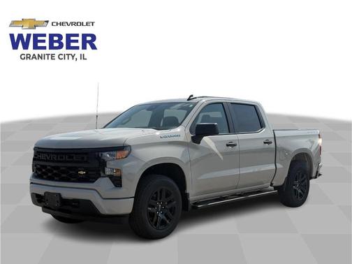 White Sand 2026 Chevrolet Silverado 1500 Custom