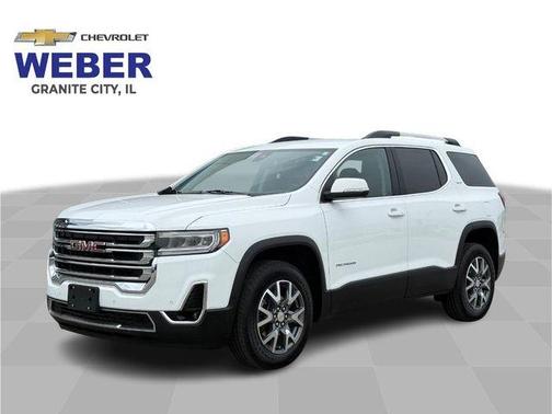 Summit White 2023 GMC Acadia SLT