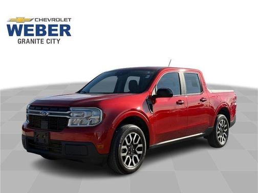 Chili Pepper Red 2024 Ford Maverick Lariat