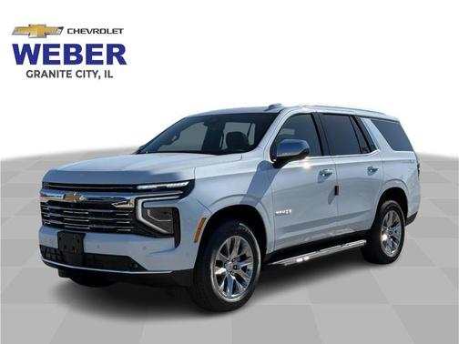 White Tri-Coat 2026 Chevrolet Tahoe Premier