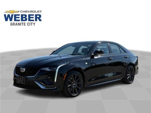 Black 2025 Cadillac CT4 Sport