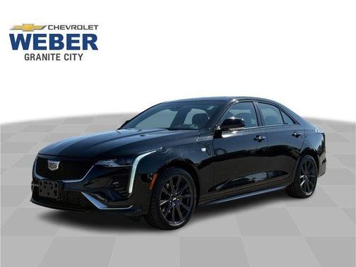 Black 2025 Cadillac CT4 Sport