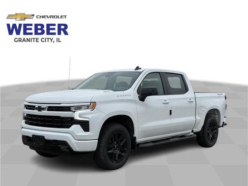 Summit White / White 2026 Chevrolet Silverado 1500 RST