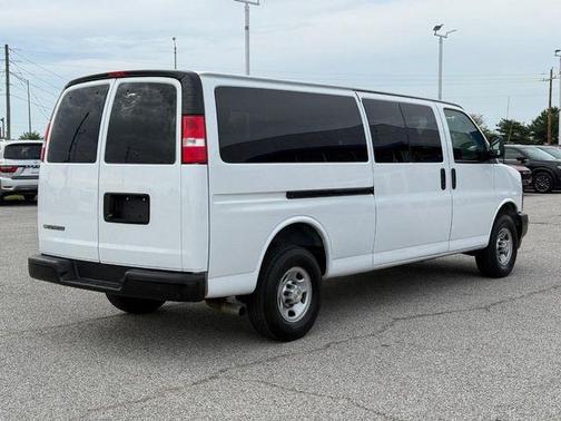 Summit White 2023 Chevrolet Express 3500 LS