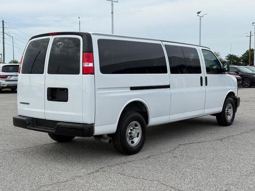 Summit White 2023 Chevrolet Express 3500 LS