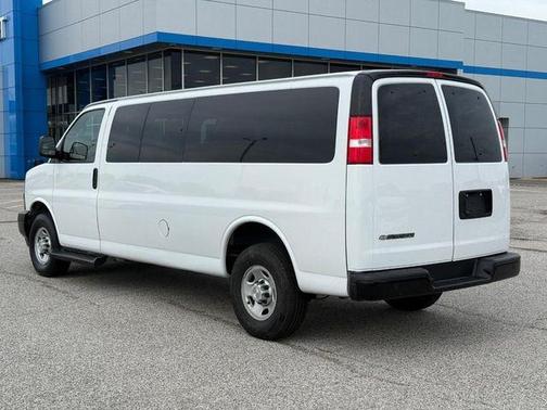 Summit White 2023 Chevrolet Express 3500 LS