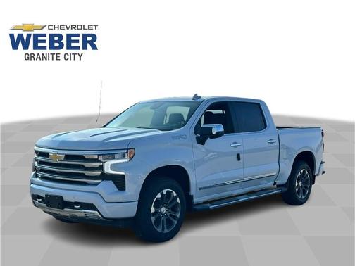 White Tri-Coat 2026 Chevrolet Silverado 1500 High Country