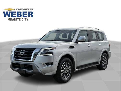 Brilliant Silver Metallic 2024 Nissan Armada SL