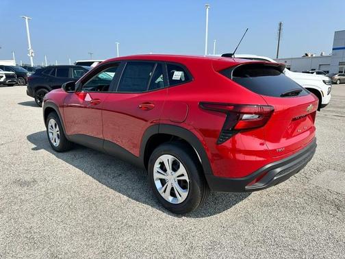 Red 2026 Chevrolet Trax LS