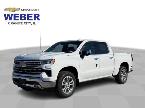Summit White / White 2026 Chevrolet Silverado 1500 LTZ