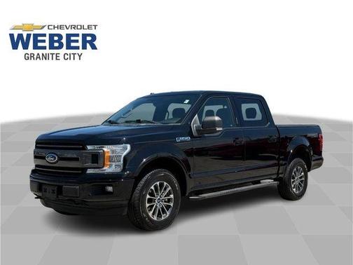 Shadow Black 2018 Ford F-150 XLT