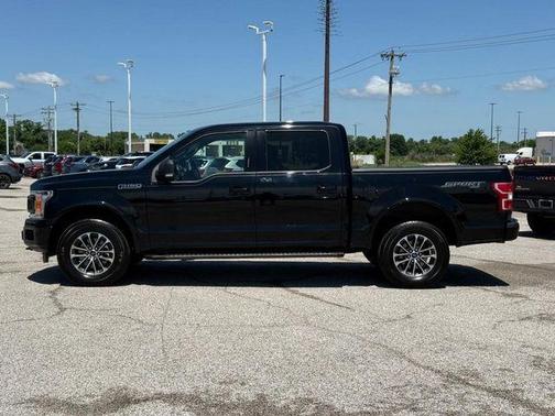Shadow Black 2018 Ford F-150 XLT