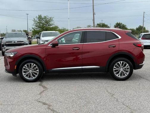 Cinnabar Metallic 2022 Buick Envision Preferred
