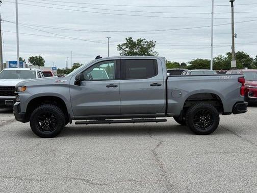 Satin Steel Metallic 2021 Chevrolet Silverado 1500 Custom Trail Boss
