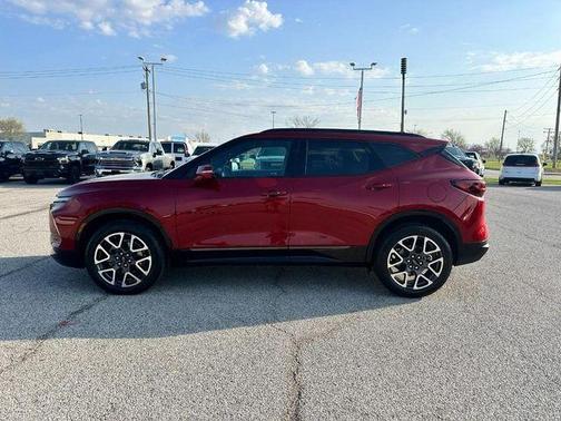 Radiant Red 2025 Chevrolet Blazer RS