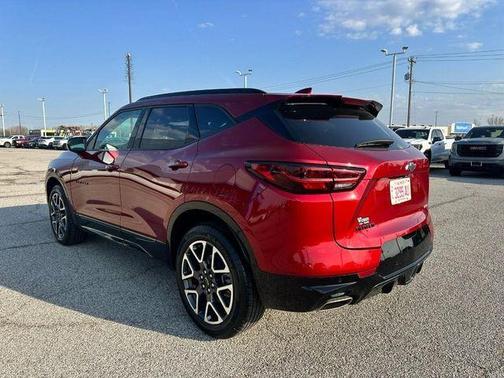 Radiant Red 2025 Chevrolet Blazer RS
