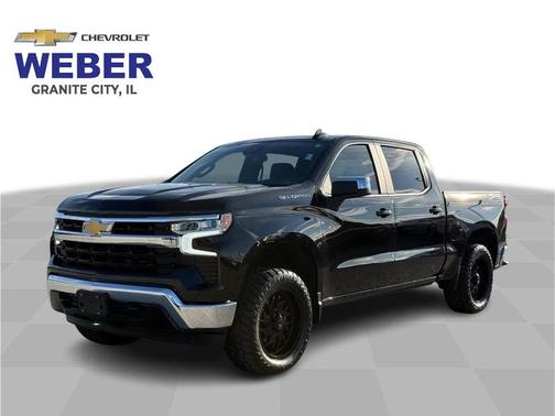 Black 2025 Chevrolet Silverado 1500 LT