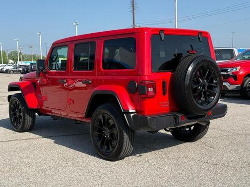 Firecracker Red Clearcoat 2025 Jeep Wrangler 4xe Sahara
