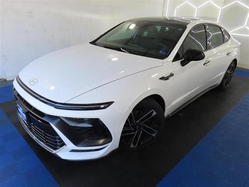 White 2024 Hyundai SONATA N Line