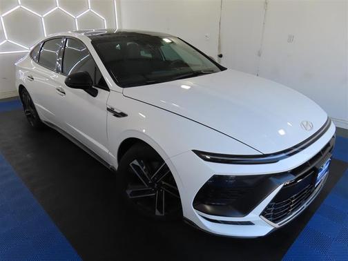 White 2024 Hyundai SONATA N Line