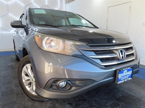 Gray 2013 Honda CR-V EX-L