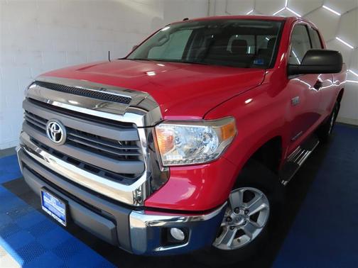Red 2014 Toyota Tundra SR5