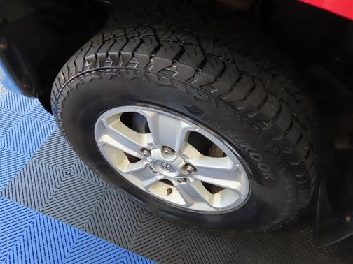 Red 2014 Toyota Tundra SR5