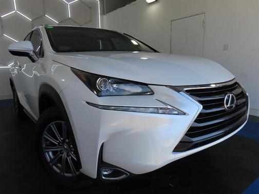 White 2015 Lexus NX 200t Base